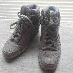 Nike Women's Dunk Sky Hi Hidden Orewood wedge